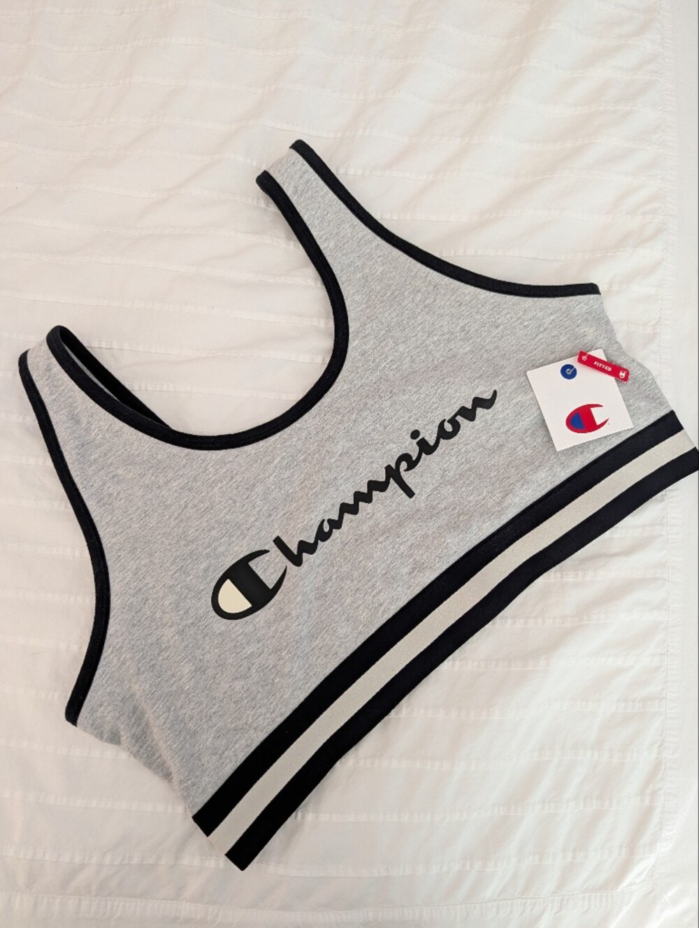 Champion Sports Bra Soft Plush Sporty Look Size XXL